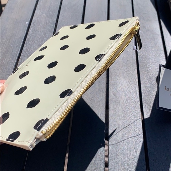 NWT Kate Spade Spotty Dot Pencil Pouch - Picture 2 of 3